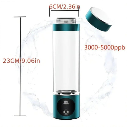 260ml Hydrogen Rich Water Bottle Electrolytic Water Element Cup High Concentration Hydrogen Production Water Cup